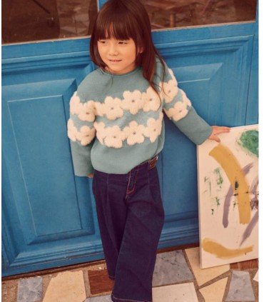 PANTALON VAQUERO WIDE LEG NIÑA MARCA MAYORAL