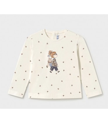 CAMISETA BEBÉ NIÑA ESTAMPADA MARCA MAYORAL