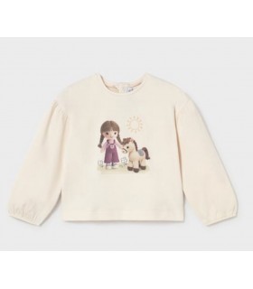 CAMISETA MUÑECA BEBE MARCA MAYORAL