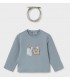 CAMISETA CON DIADEMA BEBE MARCA MAYORAL