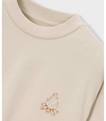CAMISETA SERIGRAFIA ESPALDA BOSTON  KIDS