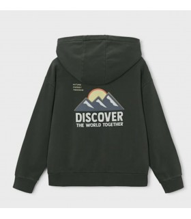 SUDADERA CON CAPUCHA PRINT BOSTON KIDS