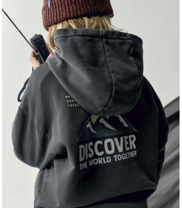 SUDADERA CON CAPUCHA PRINT BOSTON KIDS