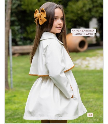 GABARDINA NIÑA INTERIOR BORREGUITO MARCA BOETIE KIDS