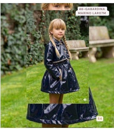 GABARDINA NIÑA BORREGUITO INTERIOR MARCA BOETIE KIDS