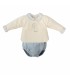 CONJUNTO BEBE ALGODON DOS PIEZAS BABIDU