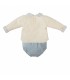 CONJUNTO BEBE ALGODON DOS PIEZAS BABIDU