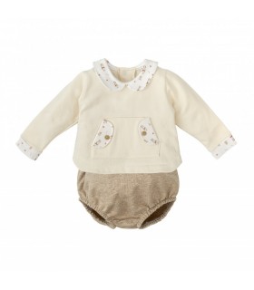 CONJUNTO BEBE RANITA MARCA BABIDU