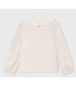 BLUSA CON CUELLO VOLANTES NIÑA MARCA MAYORAL