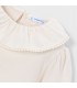 BLUSA CON CUELLO VOLANTES NIÑA MARCA MAYORAL