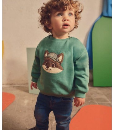 SUDADERA ANIMALITOS BEBE MARCA MAYORAL