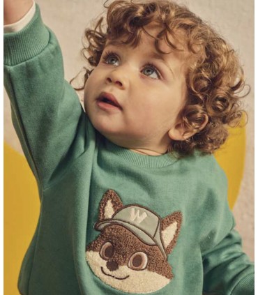 SUDADERA ANIMALITOS BEBE MARCA MAYORAL