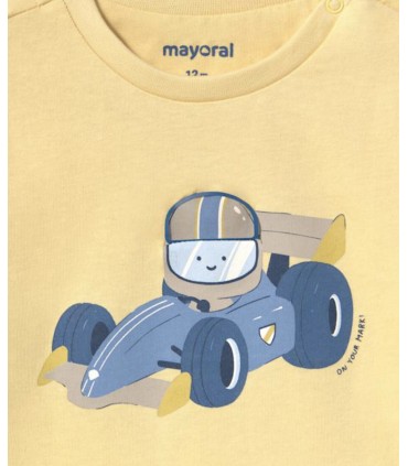 CAMISETA COCHE BEBE MARCA MAYORAL