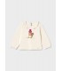CAMISETA CUELLO VOLANTES BEBE MARCA MAYORAL