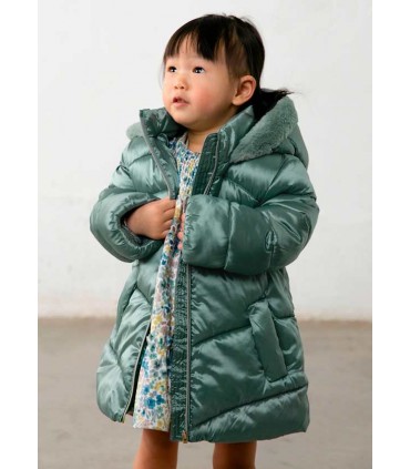 CHAQUETON LARGO ACOLCHADO BEBE MARCA MAYORAL