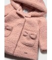 ABRIGO RIZO CON CAPUCHA BEBE MARCA MAYORAL