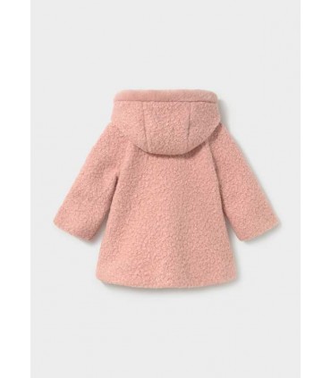 ABRIGO RIZO CON CAPUCHA BEBE MARCA MAYORAL