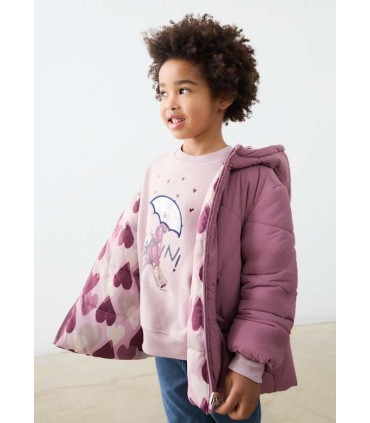 CHAQUETON REVERSIBLE NIÑA MARCA MAYORAL