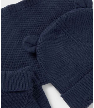 CONJUNTO 3 PIEZAS BUFANDA CERRADA BEBE MARCA MAYORAL