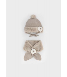 CONJUNTO GORRO Y BUFANDA CERRADA BEBE MARCA MAYORAL