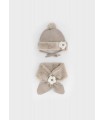 CONJUNTO GORRO Y BUFANDA CERRADA BEBE MARCA MAYORAL