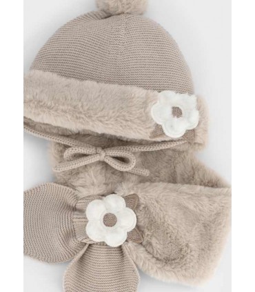 CONJUNTO GORRO Y BUFANDA CERRADA BEBE MARCA MAYORAL