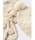 CONJUNTO 3 PIEZAS BUFANDA CERRADA BEBE MARCA MAYORAL