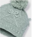 CONJUNTO GORRO Y BUFANDA  CUELLO LAZOS NIÑA MARCA MAYORAL