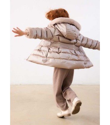 CHAQUETON METALIZADO PELO NIÑA MARCA MAYORAL