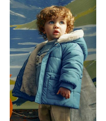 CHAQUETON  PELO BOLSILLOS BEBE MARCA MAYORAL