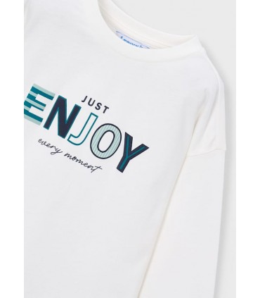 CAMISETA  TEXTO NIÑO MARCA MAYORAL