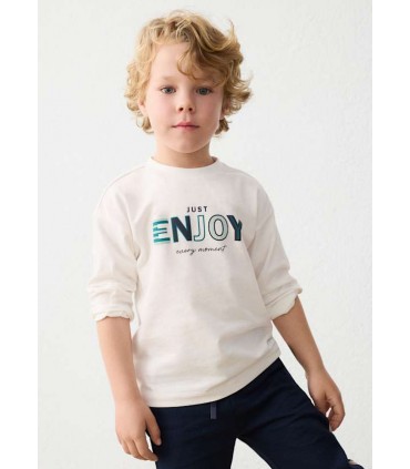 CAMISETA  TEXTO NIÑO MARCA MAYORAL