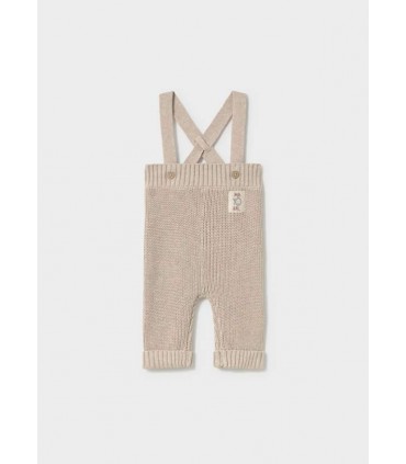PANTALON TIRANTES  TRICOT UNIESX RECIÉN NACIDO MARCA MAYORAL