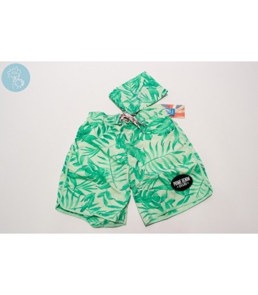 BA¥ADOR NI¥O ESTAMPADO FLORES PEPE