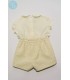 CONJUNTO BEBE PIQUE LABRADO C?RCULOS