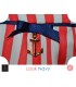 Sanmar vestido navy cremallera