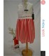 Sanmar vestido navy cremallera