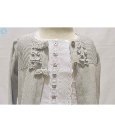 Granlei Infantil niña gris plata